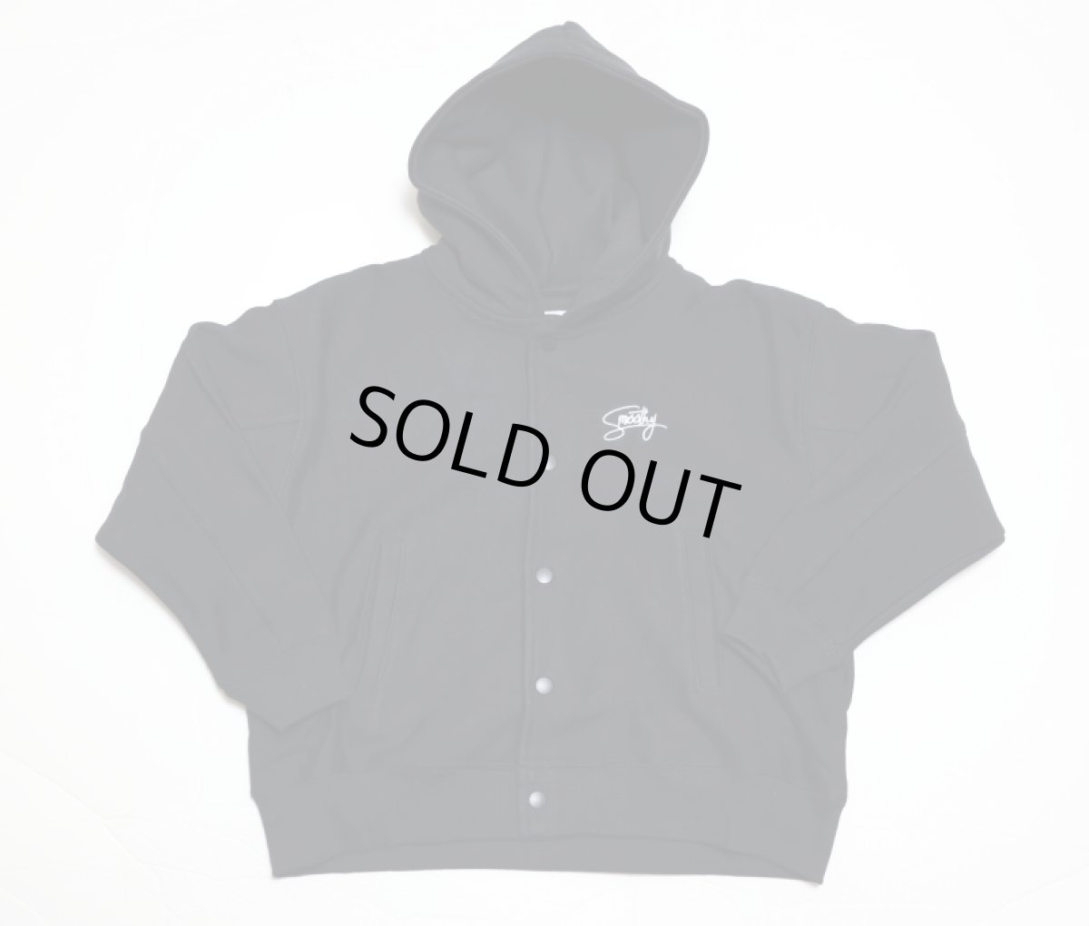 画像2: SALE 20%OFF SMOOTHY/スムージー/キッズ/子供服 スナップパーカー BLACK 90cm 100cm 110cm 120cm 130cm 140cm 150cm 160cm (2)