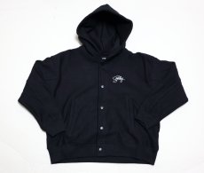 画像2: SALE 20%OFF SMOOTHY/スムージー/キッズ/子供服 スナップパーカー BLACK 90cm 100cm 110cm 120cm 130cm 140cm 150cm 160cm (2)