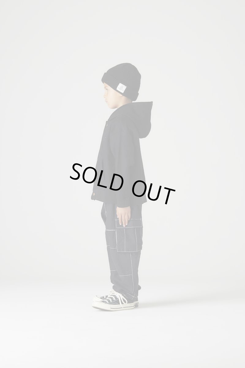 画像6: SALE 20%OFF SMOOTHY/スムージー/キッズ/子供服 スナップパーカー BLACK 90cm 100cm 110cm 120cm 130cm 140cm 150cm 160cm (6)