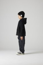 画像6: SALE 20%OFF SMOOTHY/スムージー/キッズ/子供服 スナップパーカー BLACK 90cm 100cm 110cm 120cm 130cm 140cm 150cm 160cm (6)