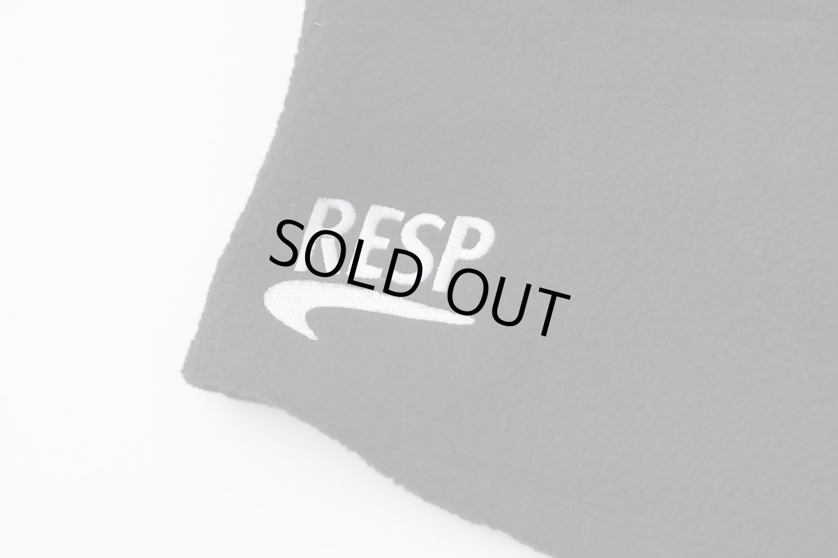 画像2: 【SALE30%OFF】RESP アールイーエスピー RE/SP フリースネックウオーマー BLACK FREE (2)