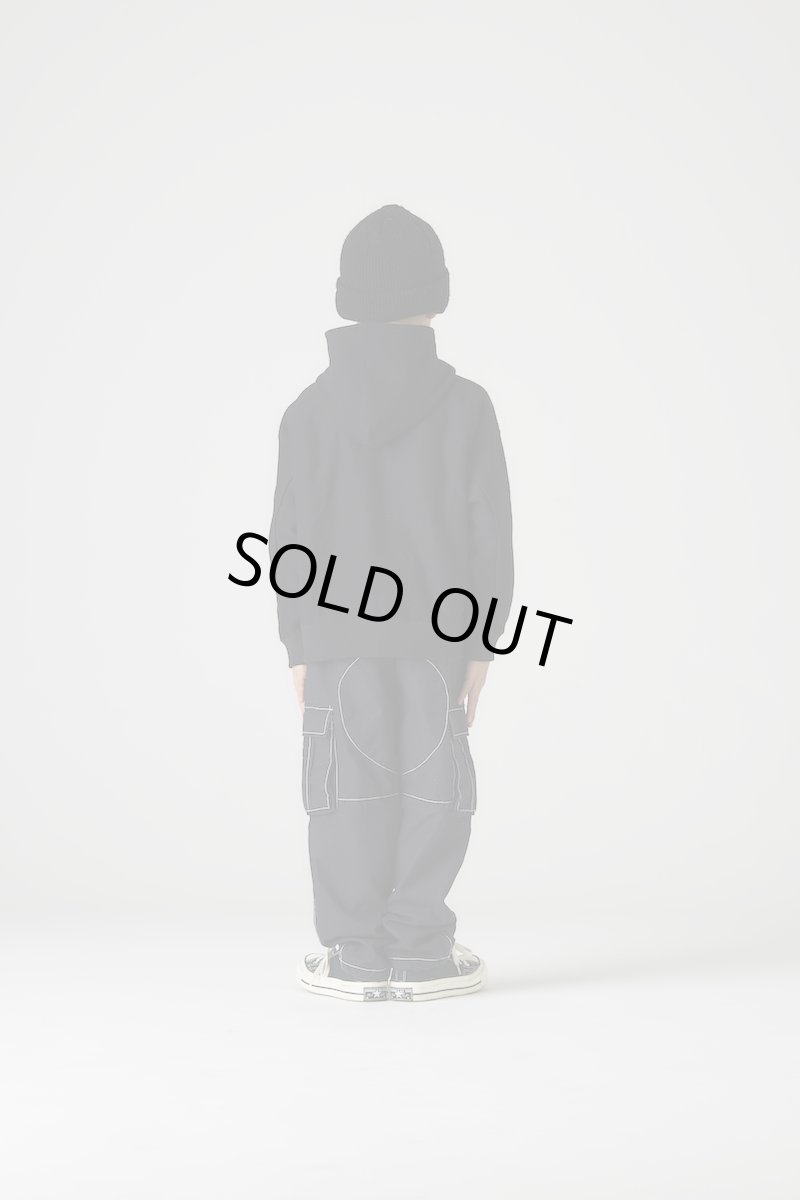 画像7: SALE 20%OFF SMOOTHY/スムージー/キッズ/子供服 スナップパーカー BLACK 90cm 100cm 110cm 120cm 130cm 140cm 150cm 160cm (7)