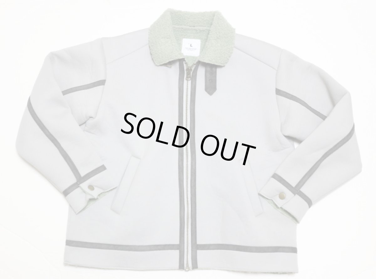 画像2: SMOOTHY/スムージー/キッズ/子供服 F.ムートンJK GRAY 90cm 100cm 110cm 120cm 130cm 140cm 150cm 160cm (2)