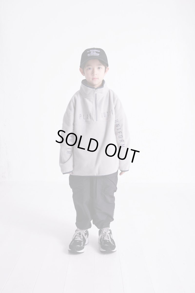 画像2: 【SALE50%OFF】ハイキング HIGHKING outside sweat gray 120cm 130cm 140cm 150cm 160cm 170cm (2)