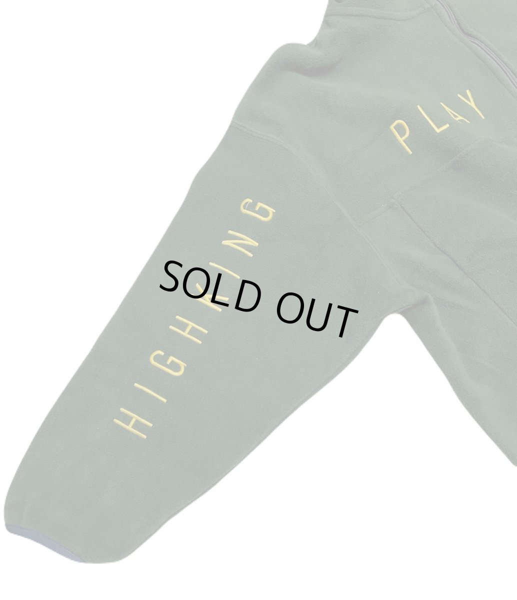 画像9: ハイキング/HIGHKING/キッズ/ジュニア/子供服/メンズ outside sweat olive 120cm 130cm 140cm 150cm 160cm 170cm (9)