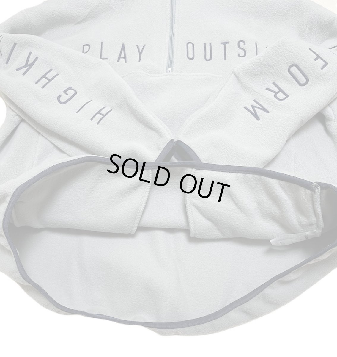 画像9: 【SALE50%OFF】ハイキング HIGHKING outside sweat gray 120cm 130cm 140cm 150cm 160cm 170cm (9)