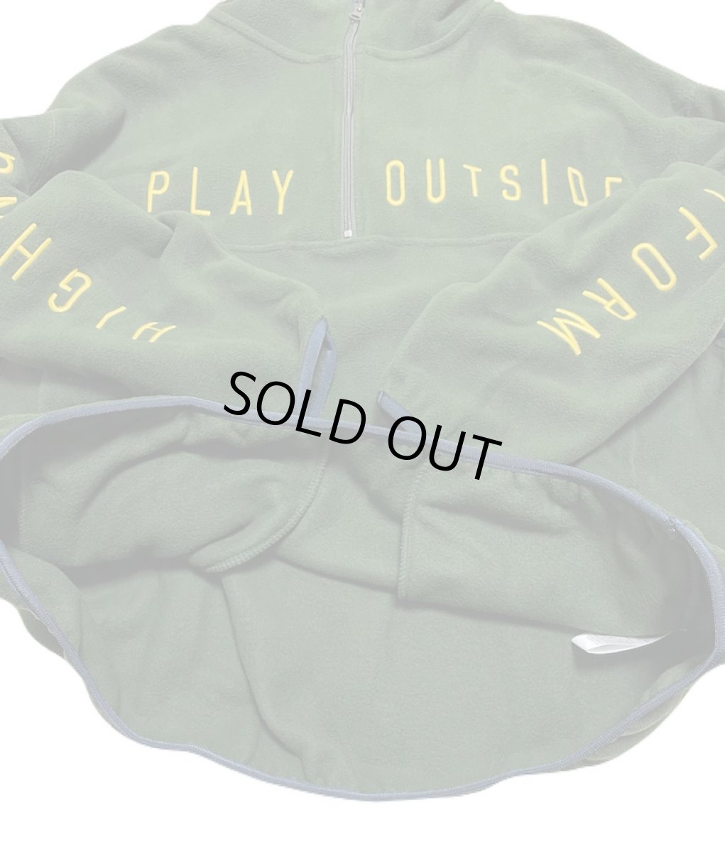 画像10: ハイキング/HIGHKING/キッズ/ジュニア/子供服/メンズ outside sweat olive 120cm 130cm 140cm 150cm 160cm 170cm (10)