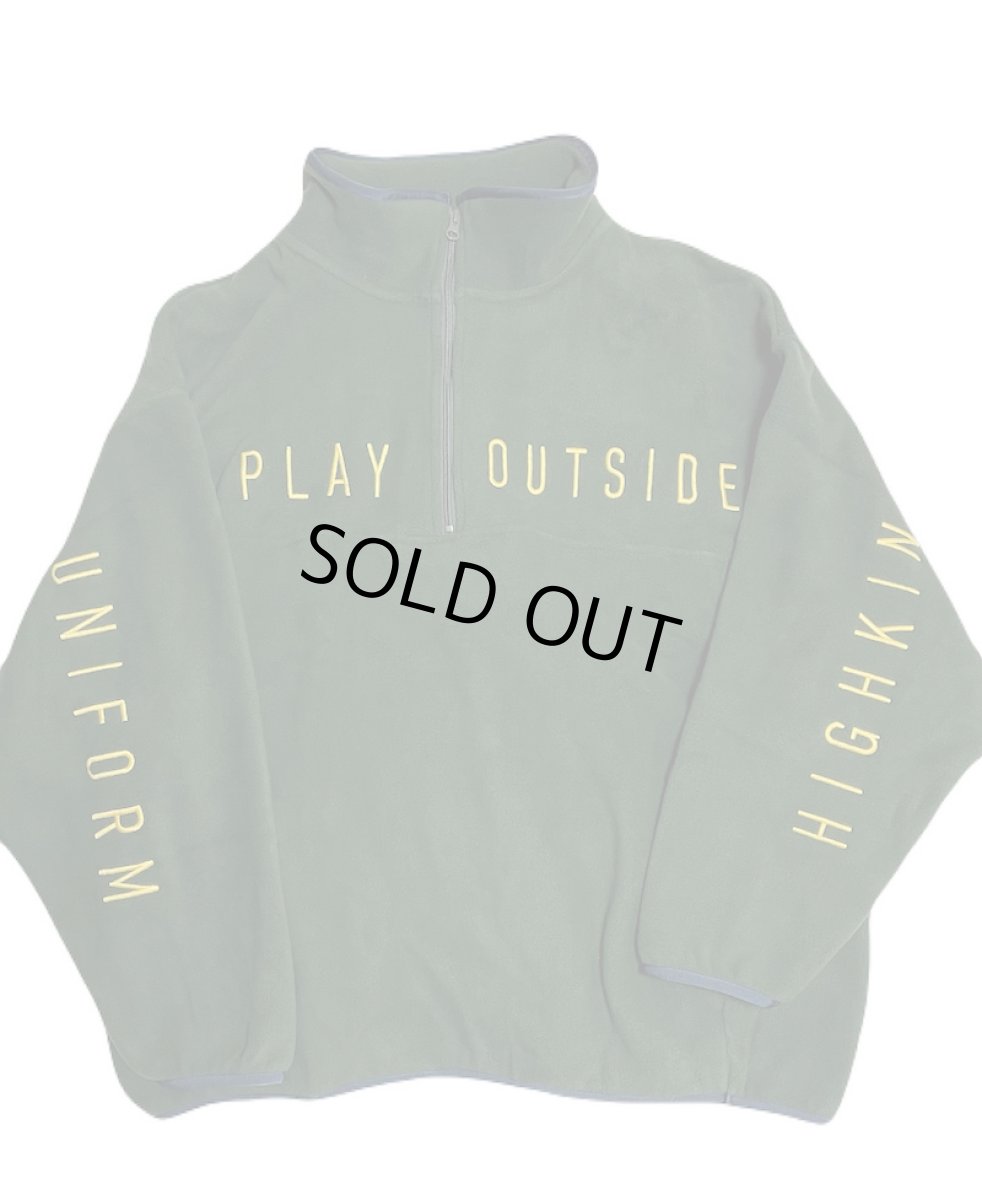 画像4: ハイキング/HIGHKING/キッズ/ジュニア/子供服/メンズ outside sweat olive 120cm 130cm 140cm 150cm 160cm 170cm (4)