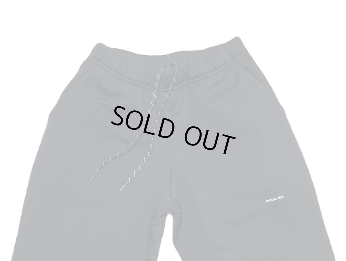 画像8: MOUN TEN./MOUNTEN/マウンテン/キッズ/ジュニア/子供服 CORDURA back fleece track pants black 0(145-155cm) (8)