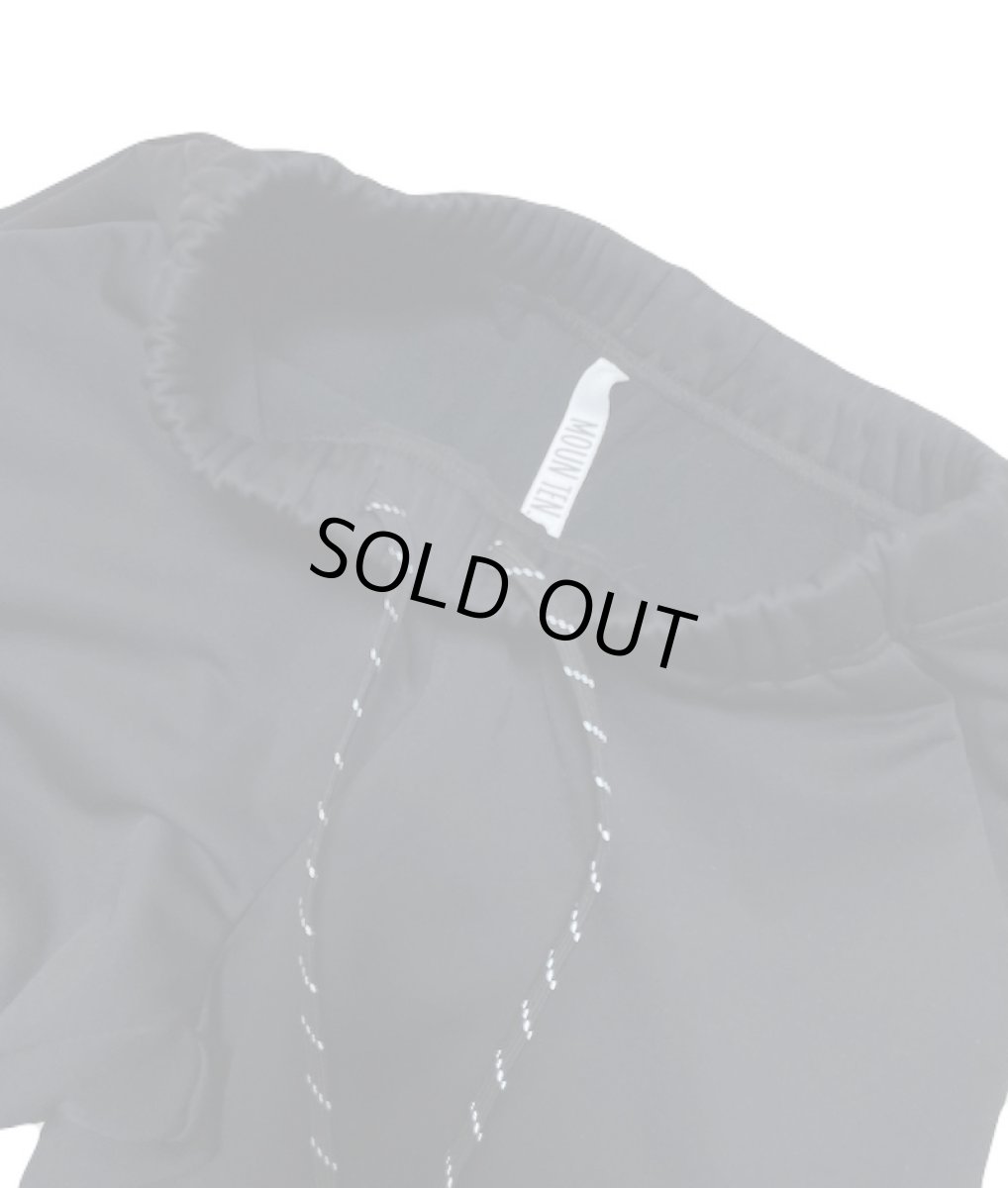 画像11: MOUN TEN./MOUNTEN/マウンテン/キッズ/ジュニア/子供服 CORDURA back fleece track pants black 0(145-155cm) (11)