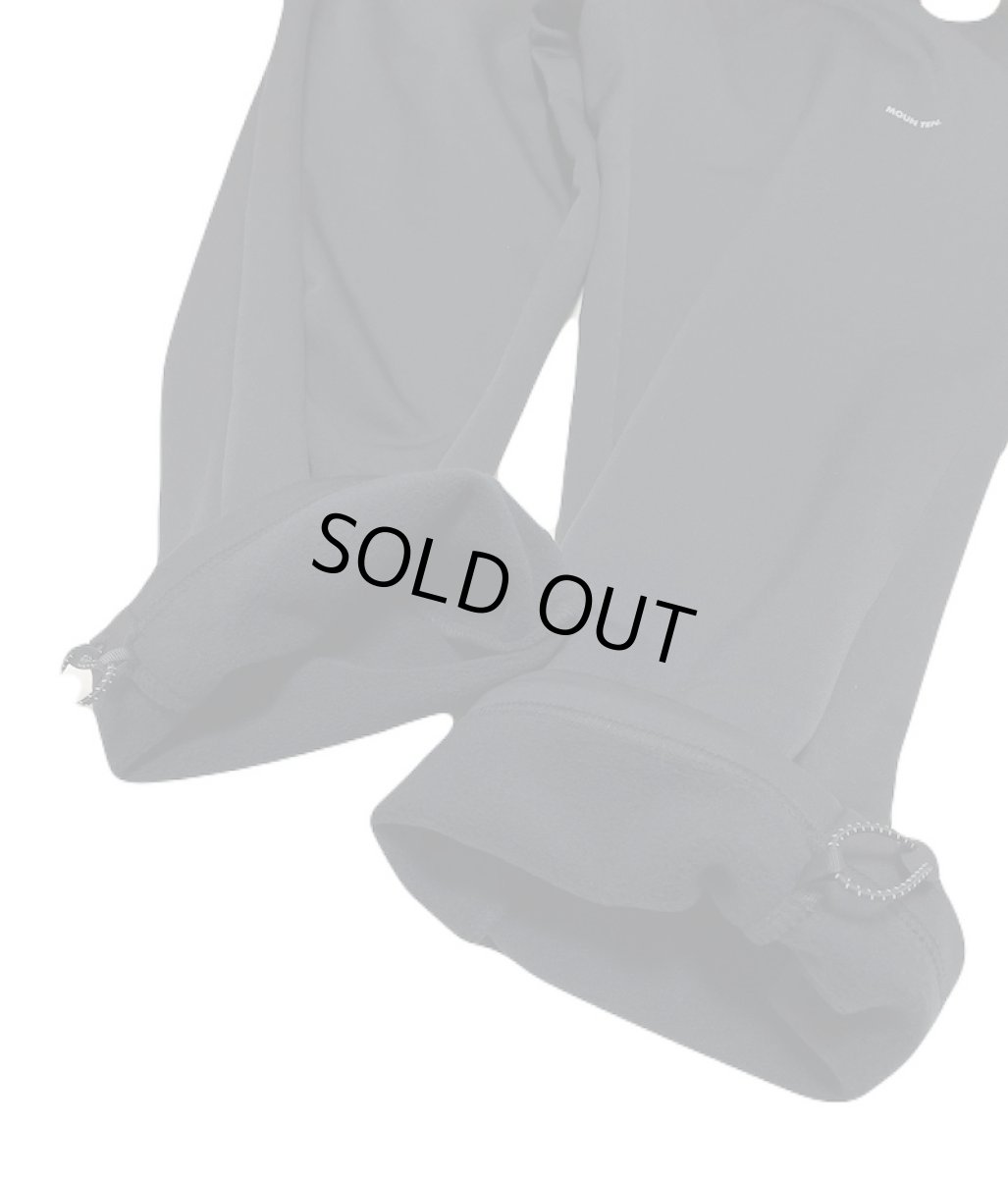 画像11: MOUN TEN. マウンテン CORDURA back fleece track pants black (110cm〜140cm) (11)