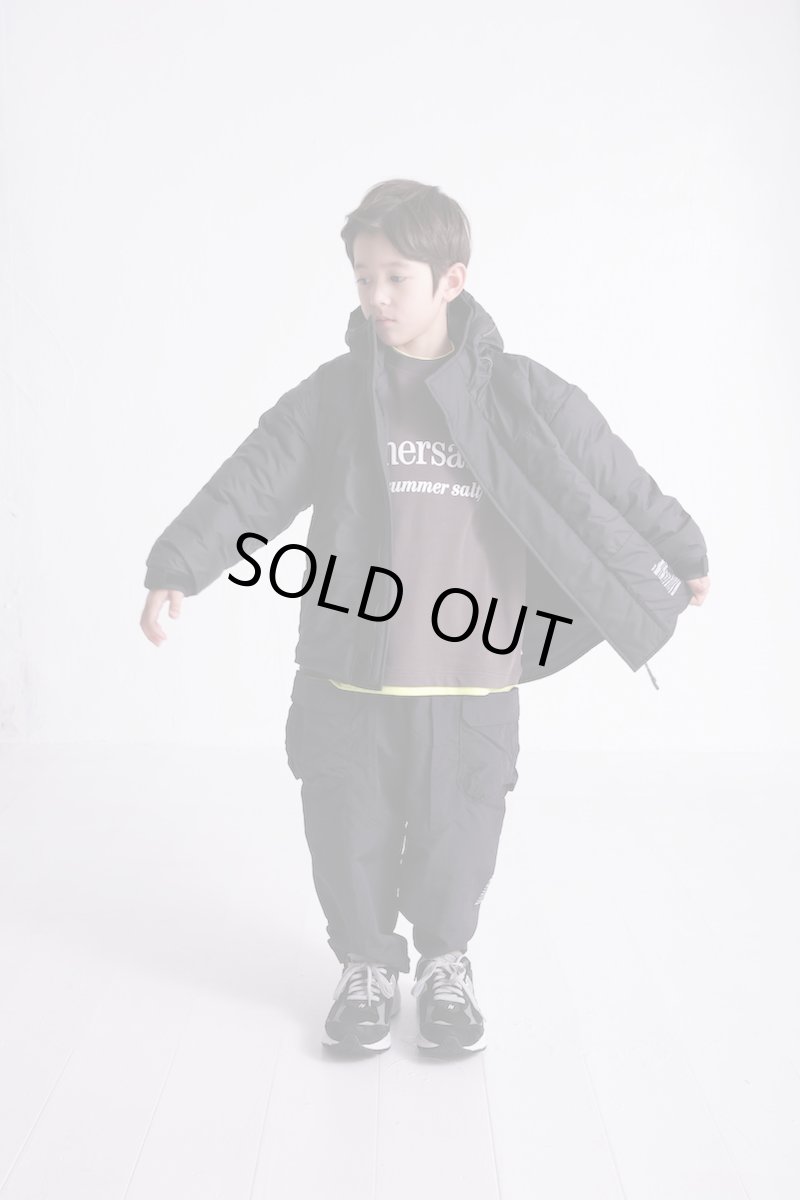 画像3: ハイキング/HIGHKING/キッズ/ジュニア/子供服/メンズ tactical jacket black 120cm 130cm 140cm 150cm 160cm 170cm (3)