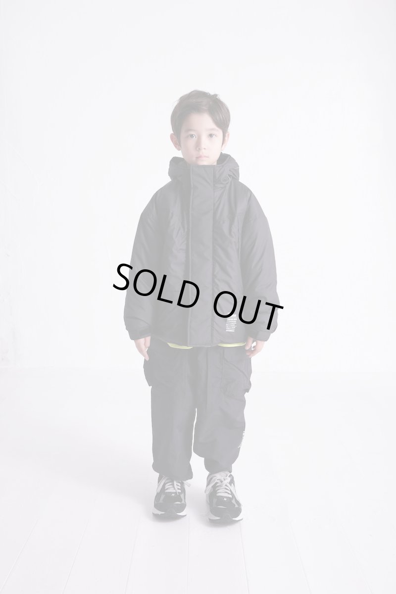 画像2: ハイキング/HIGHKING/キッズ/ジュニア/子供服/メンズ tactical jacket black 120cm 130cm 140cm 150cm 160cm 170cm (2)