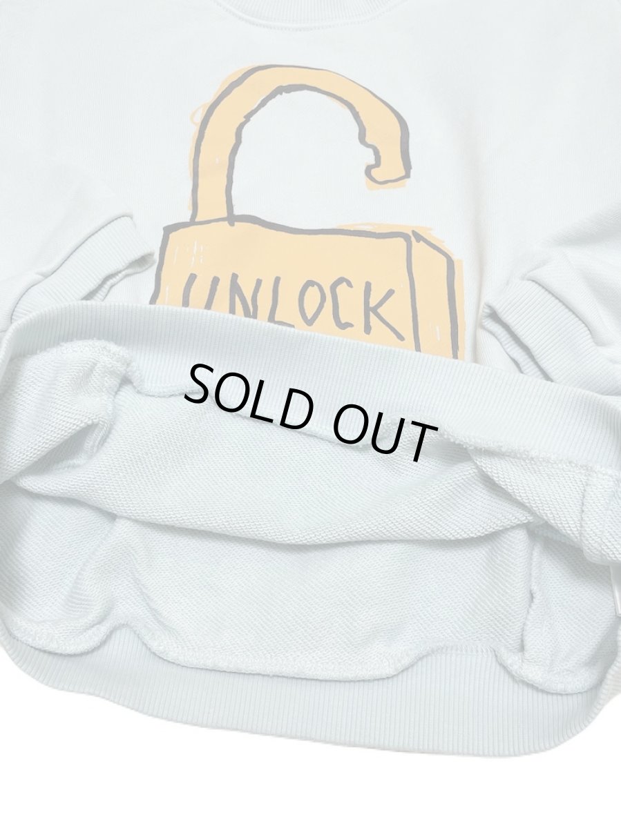 画像8: セスタヴォカーレ/6vocaLe/キッズ/子供服 LOGOスウェットプルオーバー ICE BLUE 100cm 110cm 120cm (8)