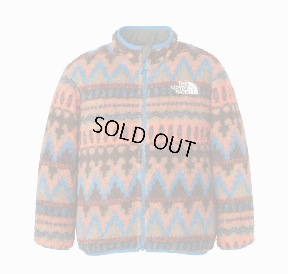 画像1: ザ・ノースフェイス/THE NORTH FACE/キッズ/子供服  T Novelty Reversible Cozy Jacket トドラーノベルティリバーシブルコージージャケット ニュートープ・NT 100cm 110cm  120cm (1)