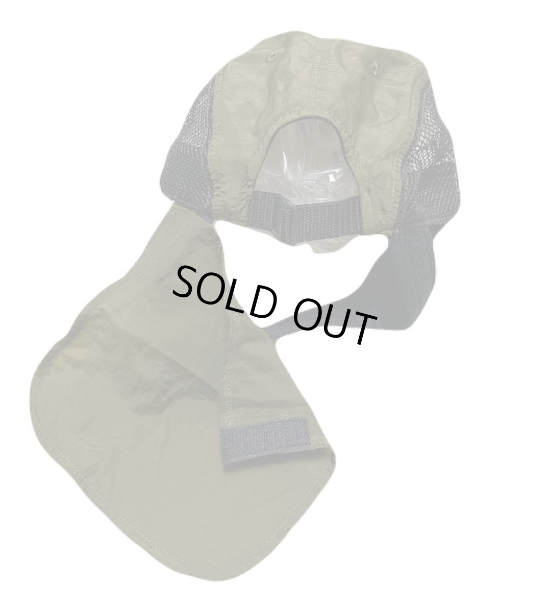 画像4: THE PARK SHOP ザ・パークショップ WATERBOY CAP(水陸両用) olive (4)