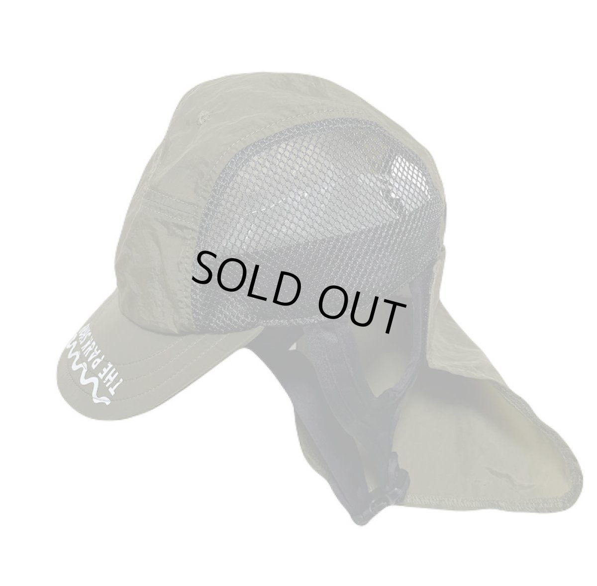 画像1: THE PARK SHOP ザ・パークショップ WATERBOY CAP(水陸両用) olive (1)