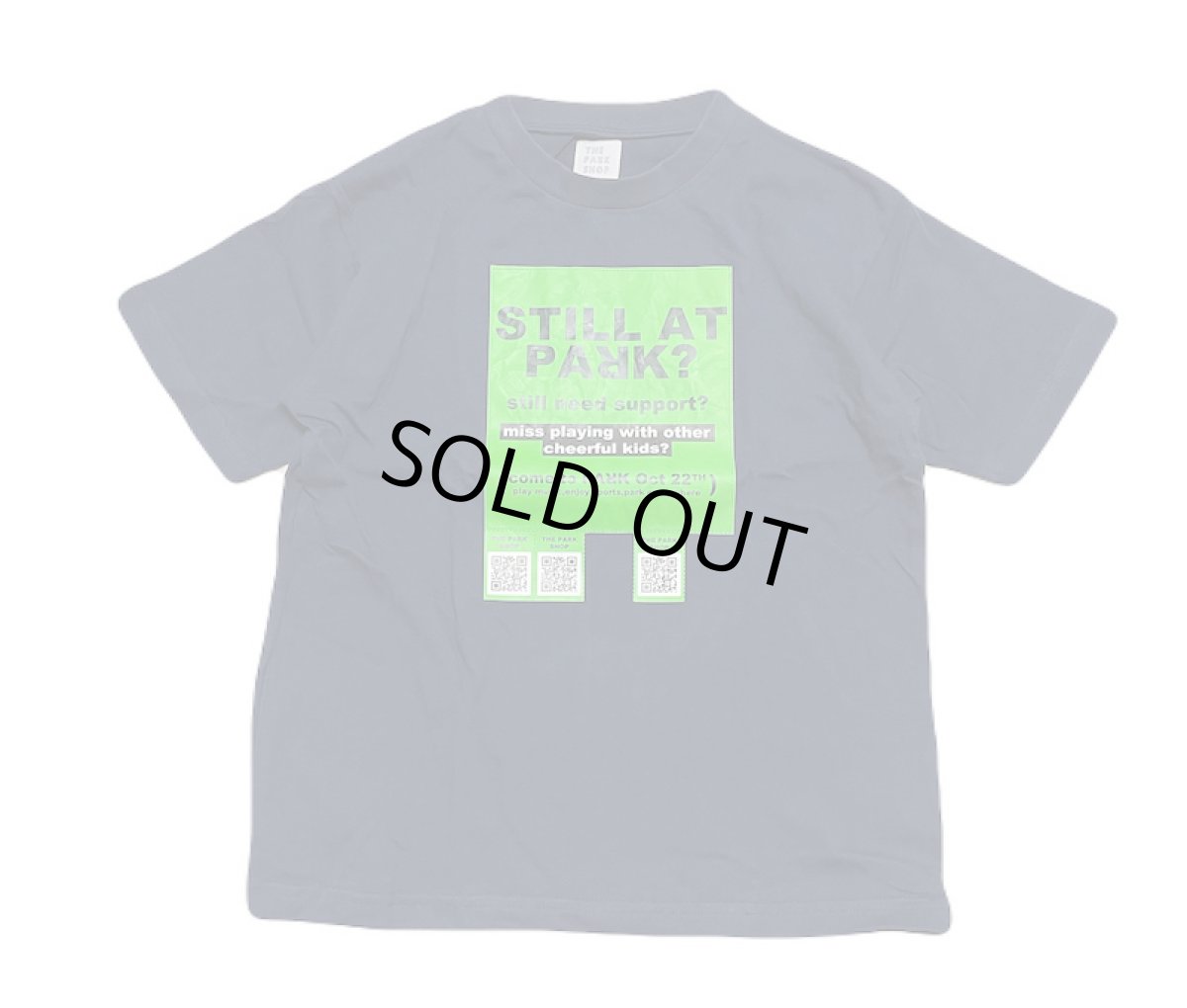 画像1: THE PARK SHOP ザ・パークショップ POSTER PARK TEE navy (125cm〜165cm) (1)