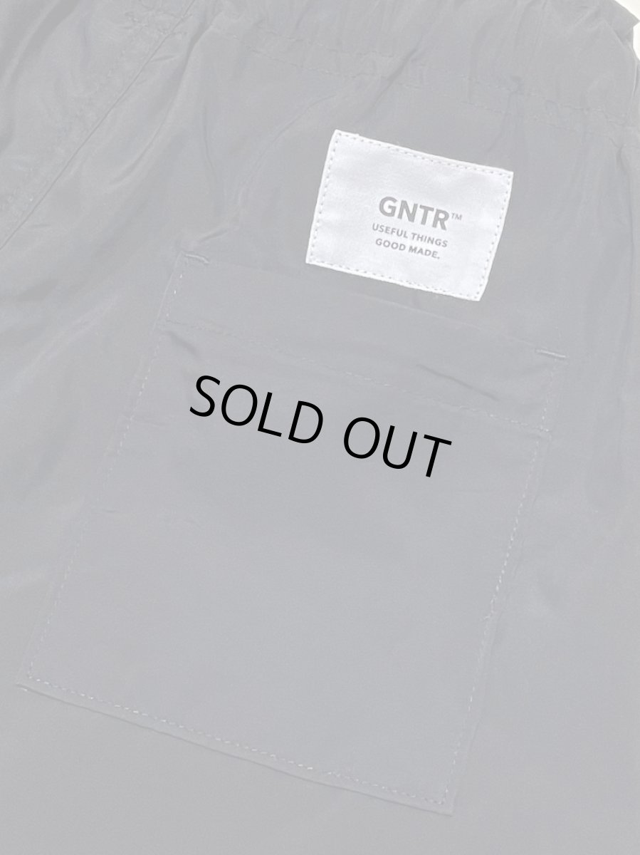 画像7: GENERATOR ジェネレーター ナイロン裾ゴムパンツ BK/ブラック (7)