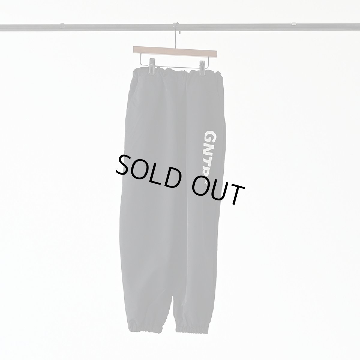 画像3: GENERATOR ジェネレーター ナイロン裾ゴムパンツ BK/ブラック (3)