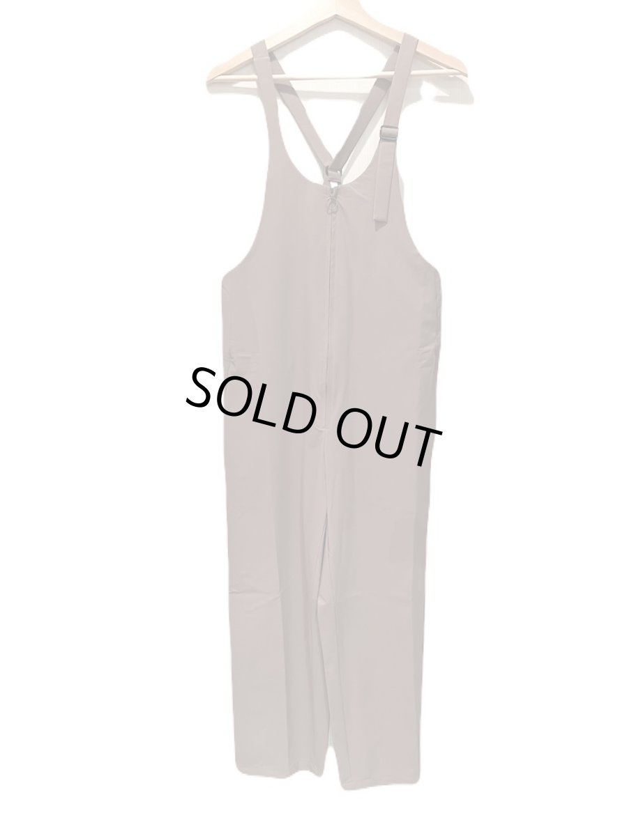 画像2: MOUN TEN. マウンテン stretch nylon salopette (re-nylon) mocha 0(145-155cm) (2)