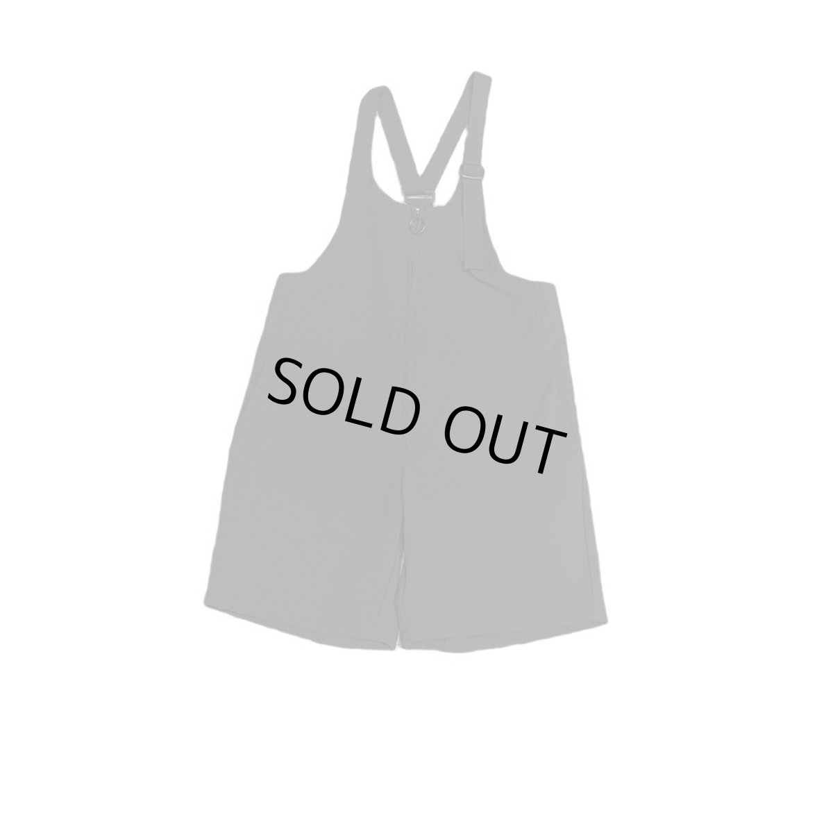 画像2: MOUN TEN. マウンテン stretch nylon salopette (re-nylon) black (110cm〜140cm) (2)