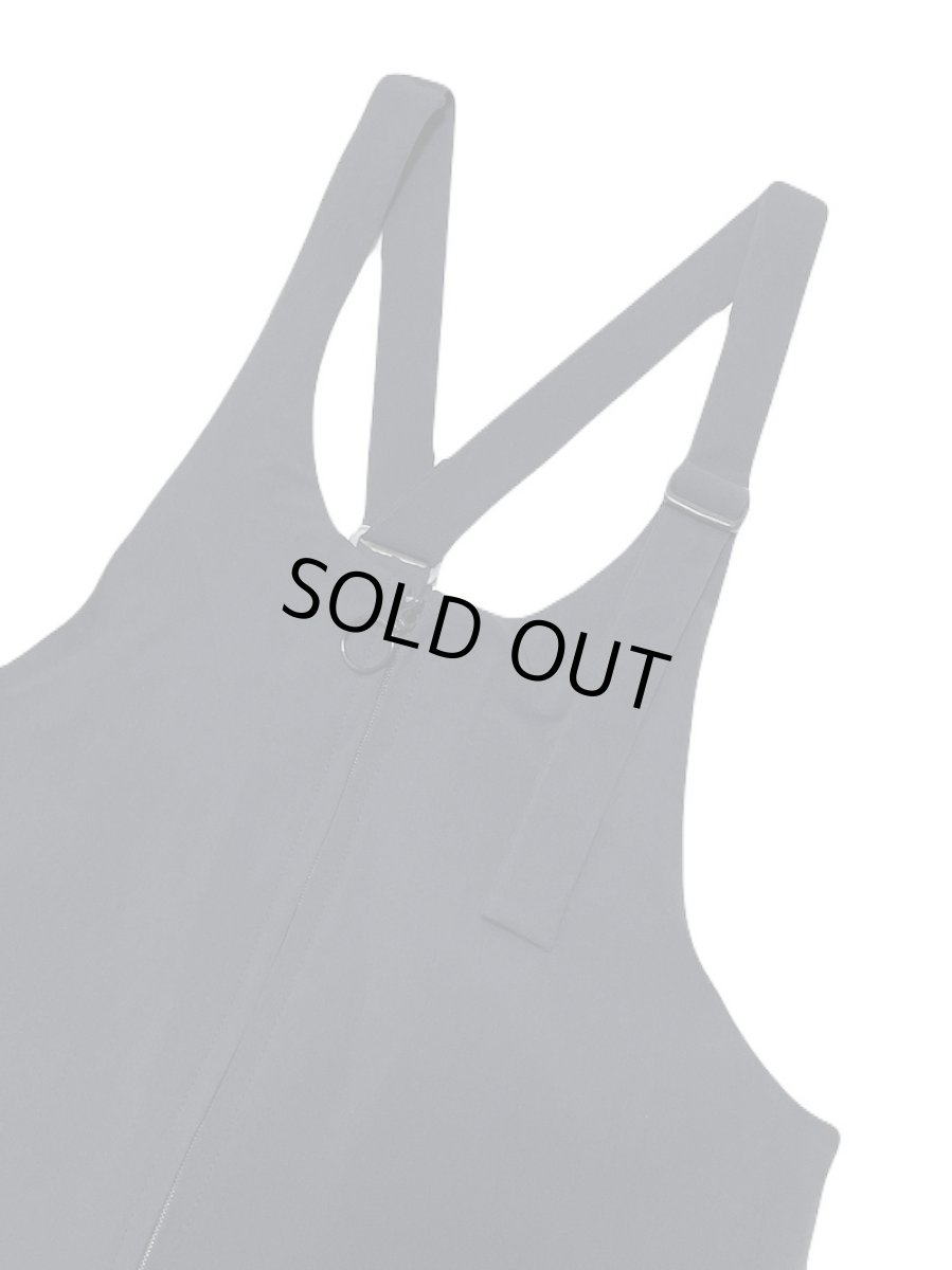 画像3: MOUN TEN. マウンテン stretch nylon salopette (re-nylon) black 0(145-155cm) (3)