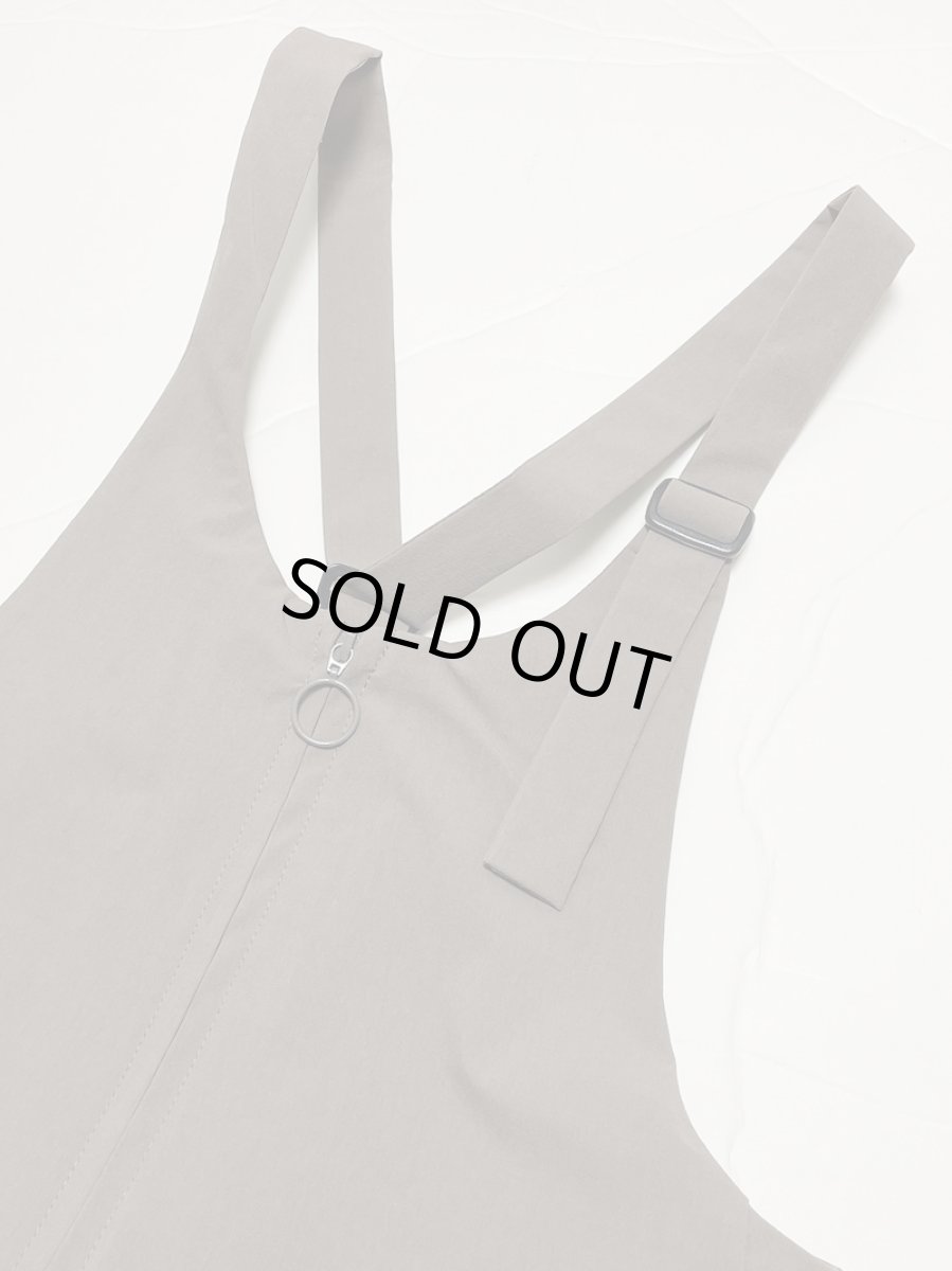 画像3: MOUN TEN. マウンテン stretch nylon salopette (re-nylon) mocha 0(145-155cm) (3)