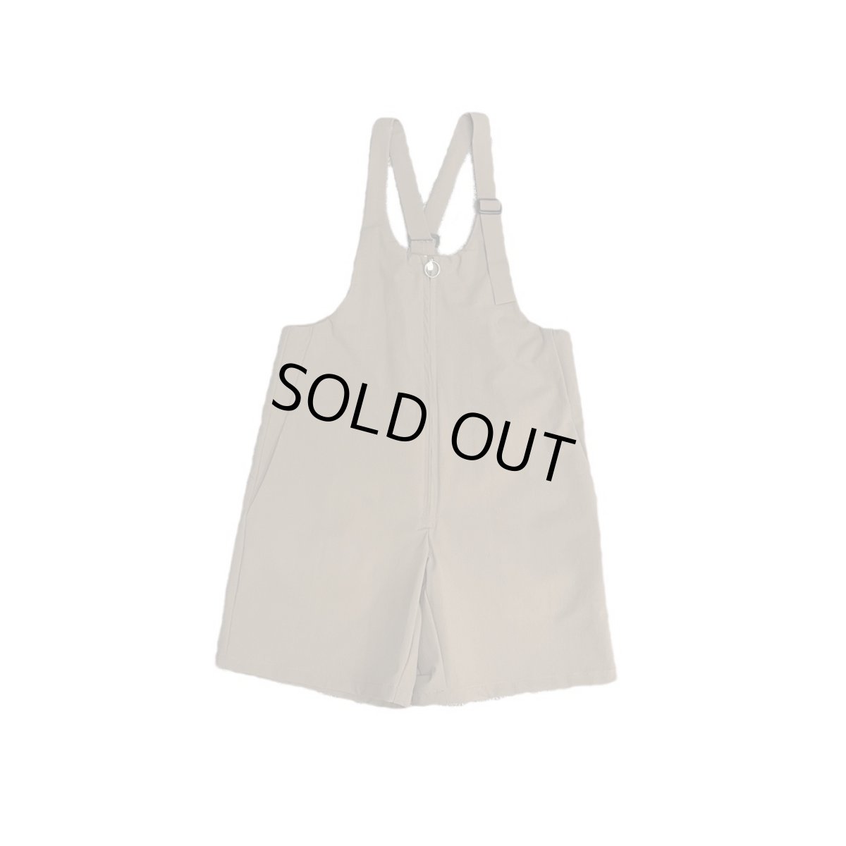 画像2: MOUN TEN. マウンテン stretch nylon salopette (re-nylon) mocha (110cm〜140cm) (2)