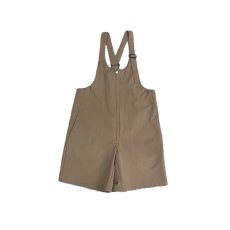 画像2: MOUN TEN. マウンテン stretch nylon salopette (re-nylon) mocha (110cm〜140cm) (2)