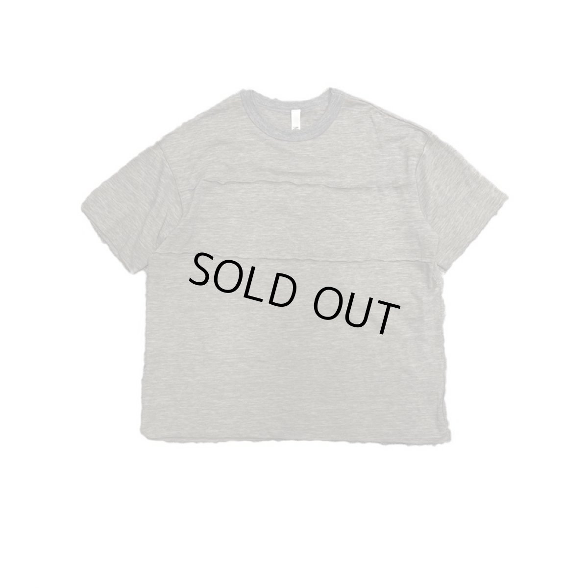 画像2: MOUN TEN. マウンテン slub pocket T (organic cotton) gray (110cm〜140cm) (2)