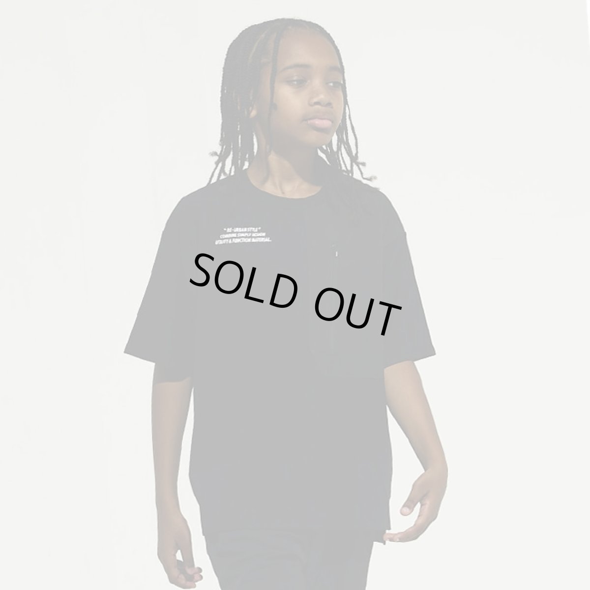 画像3: SALE20%OFF RESP アールイーエスピー RESP ジップカットソー (130cm〜160cm) (3)