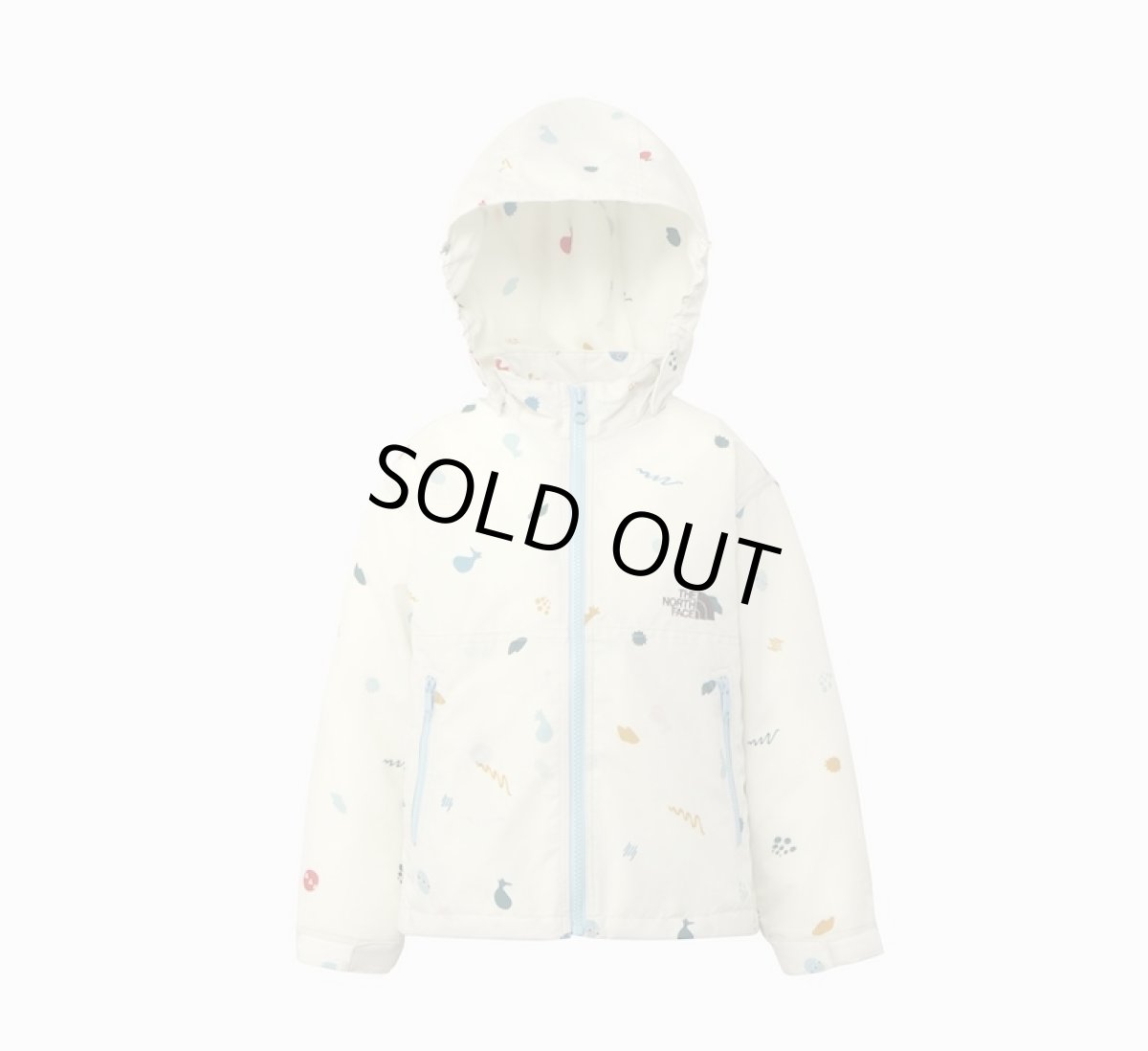 画像1: THE NORTH FACE ザ・ノースフェイス  T NV COMPACT JK トドラーノベルティコンパクトジャケット ネイチャーリソース・NR 100cm 110cm 120cm (1)