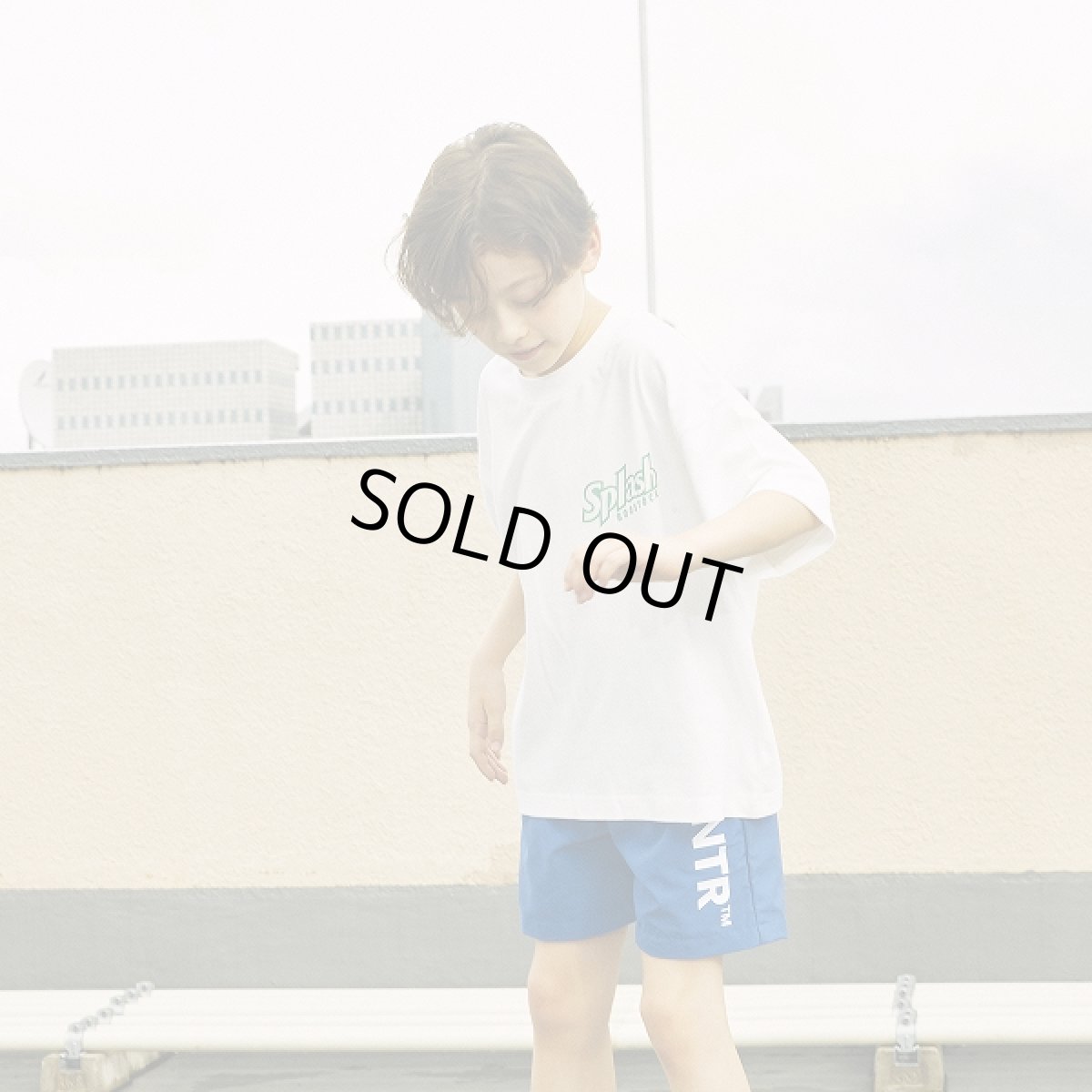 画像6: BOOSTOCK ブーストック splash Tシャツ WHITE (110cm〜170cm) (6)