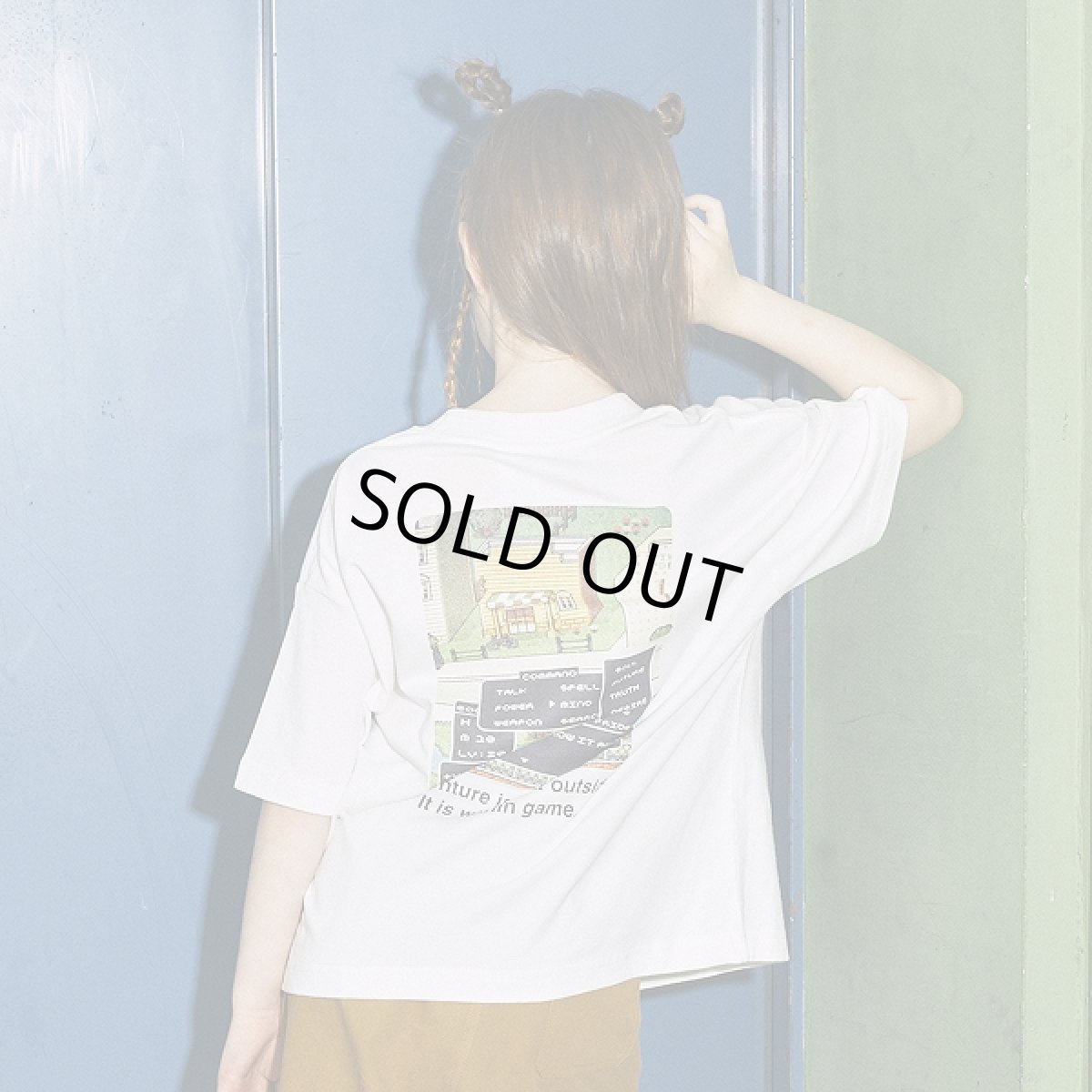 画像1: BOOSTOCK ブーストック RPG Tシャツ WHITE (110cm〜170cm) (1)