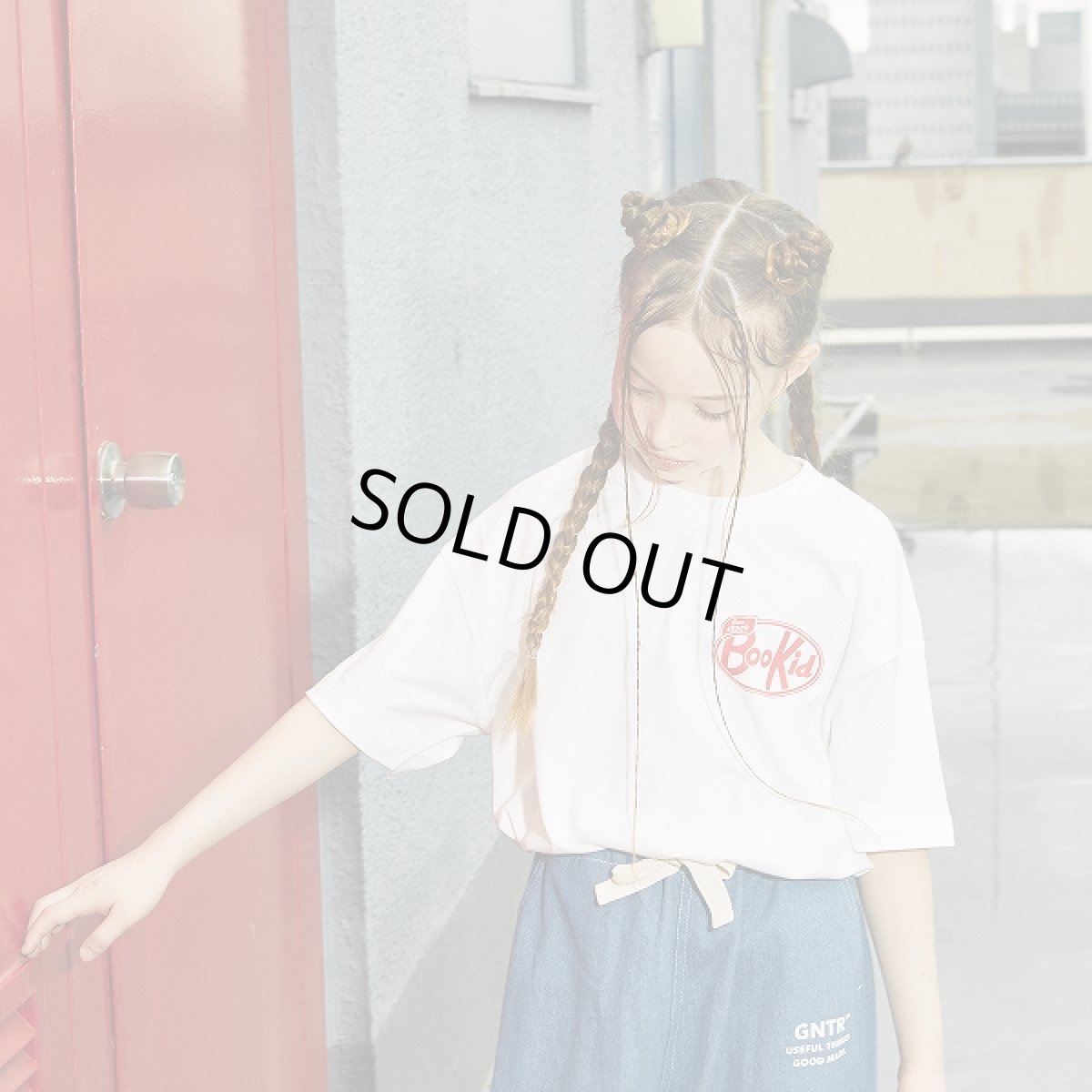 画像7: BOOSTOCK ブーストック Bookid Tシャツ WHITE (110cm〜170cm) (7)