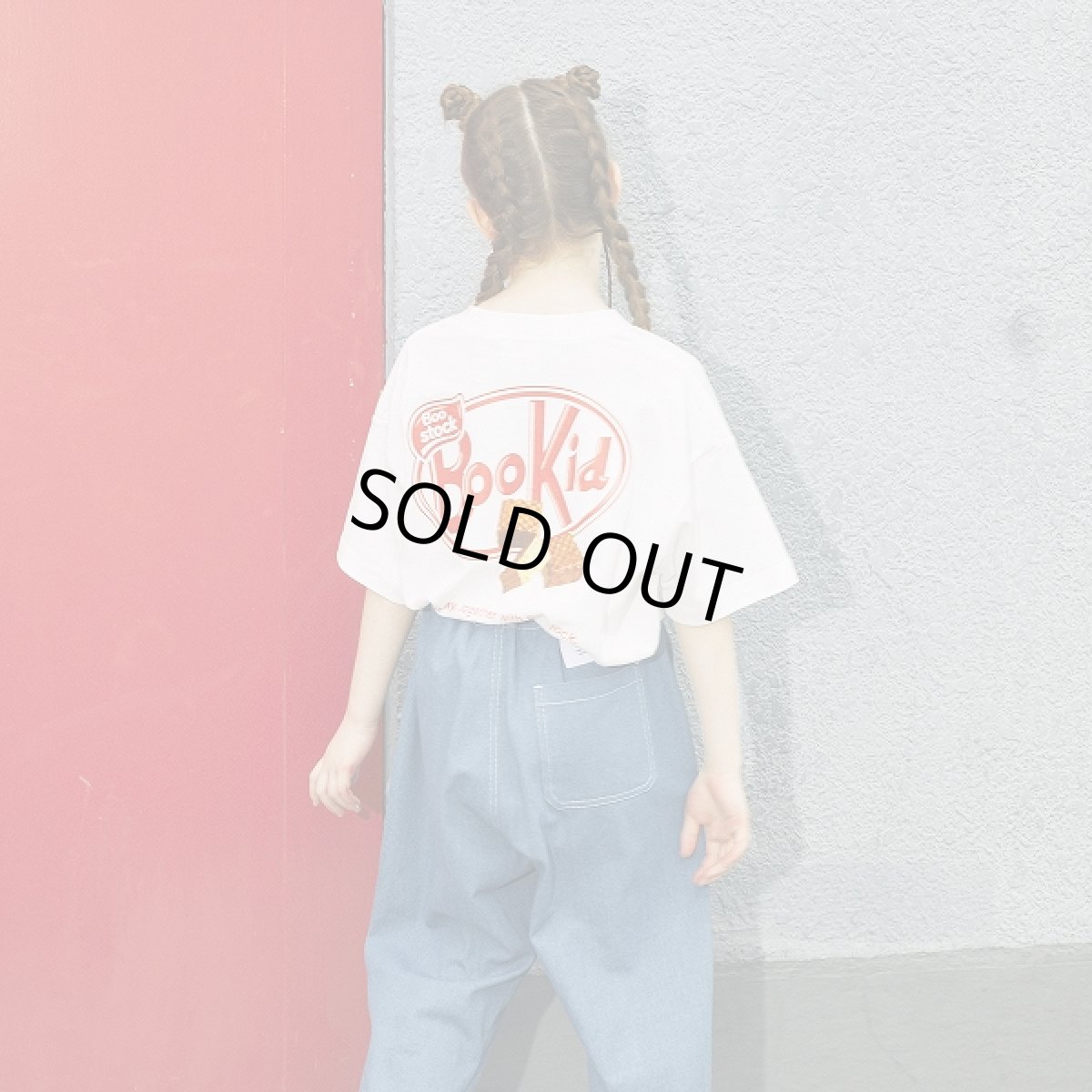 画像9: BOOSTOCK ブーストック Bookid Tシャツ WHITE (110cm〜170cm) (9)