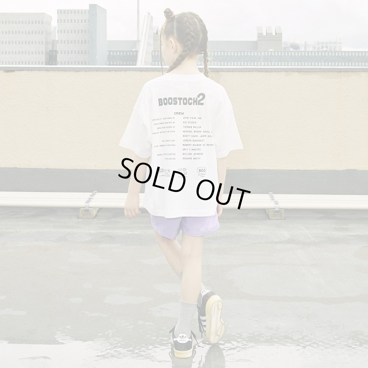 画像8: BOOSTOCK ブーストック NEWYORK Tシャツ WHITE (110cm〜170cm) (8)