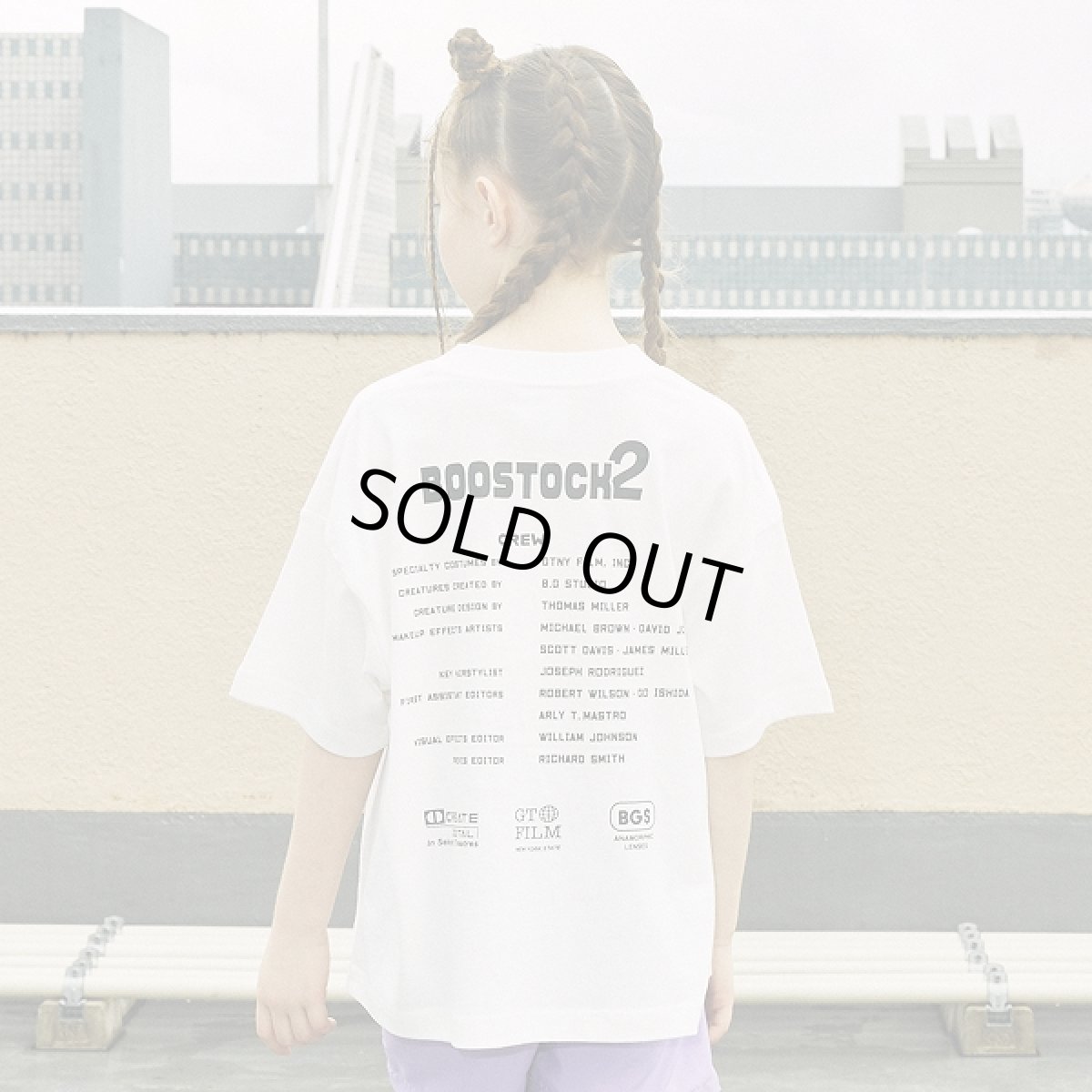 画像6: BOOSTOCK ブーストック NEWYORK Tシャツ WHITE (110cm〜170cm) (6)