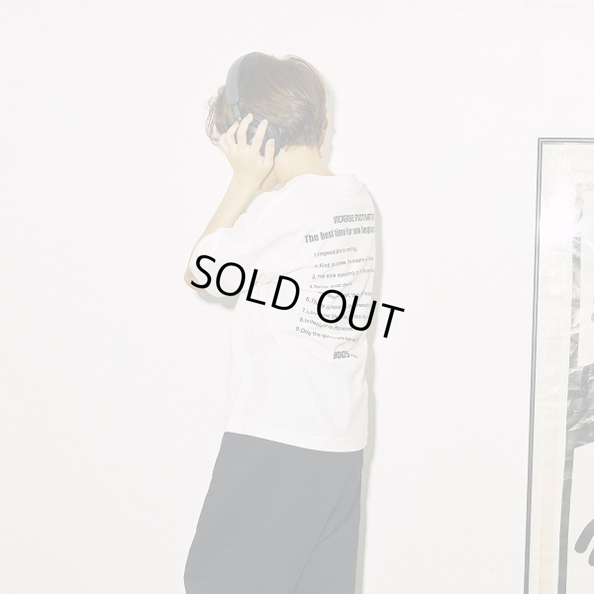 画像6: BOOSTOCK ブーストック NEW Tシャツ WHITE (110cm〜170cm) (6)