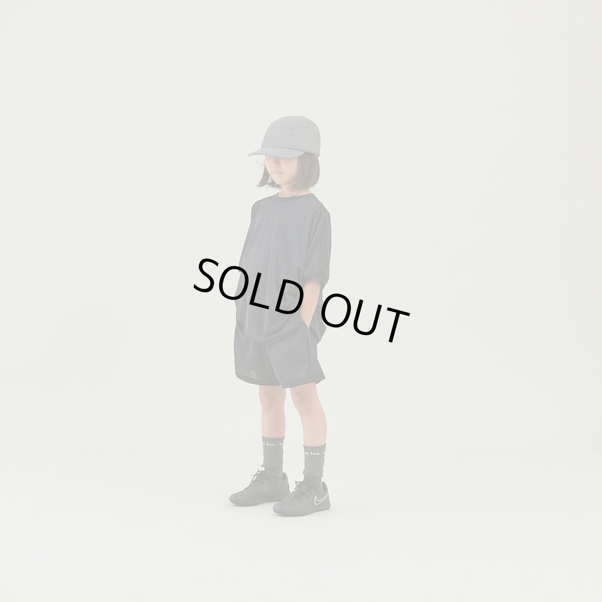 画像3: MOUN TEN. マウンテン dry big T black (110cm〜140cm) (3)