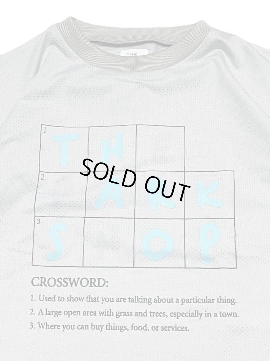 画像2: THE PARK SHOP ザ・パークショップ CROSSWORD MESH TEE 125cm-165cm (2)