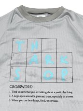 画像2: THE PARK SHOP ザ・パークショップ  CROSSWORD MESH TEE (125cm〜165cm) (2)