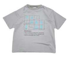 画像1: THE PARK SHOP ザ・パークショップ  CROSSWORD MESH TEE (125cm〜165cm) (1)