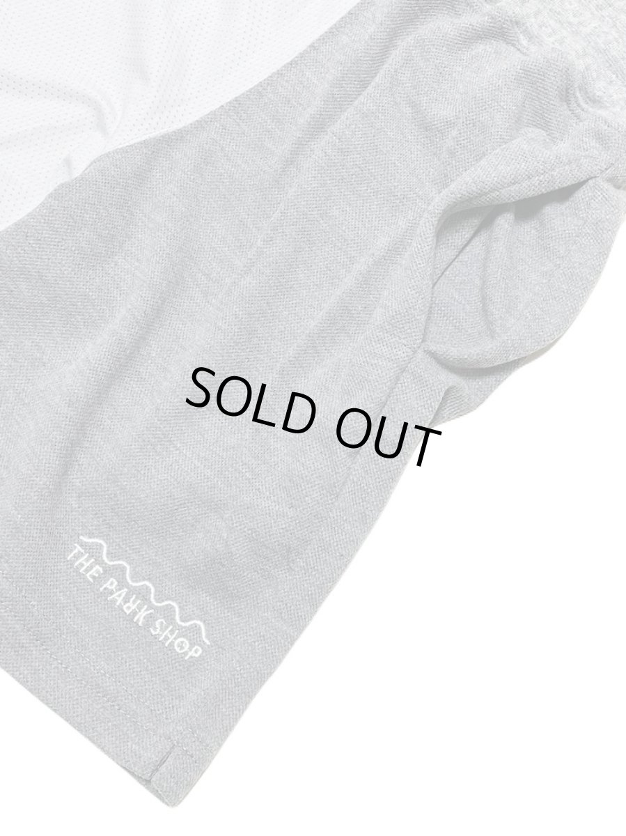 画像3: THE PARK SHOP ザ・パークショップ  SOCCER TENNIS SHORTS gray (125cm〜165cm) (3)