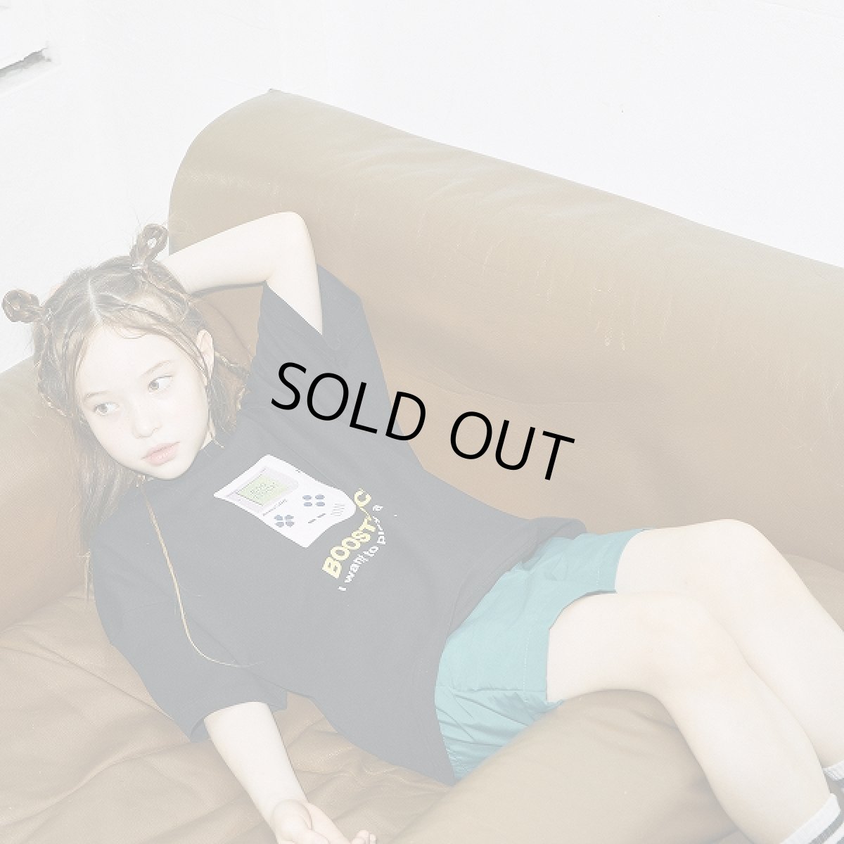 画像2: BOOSTOCK ブーストック GAME Tシャツ BLACK (110cm〜170cm) (2)