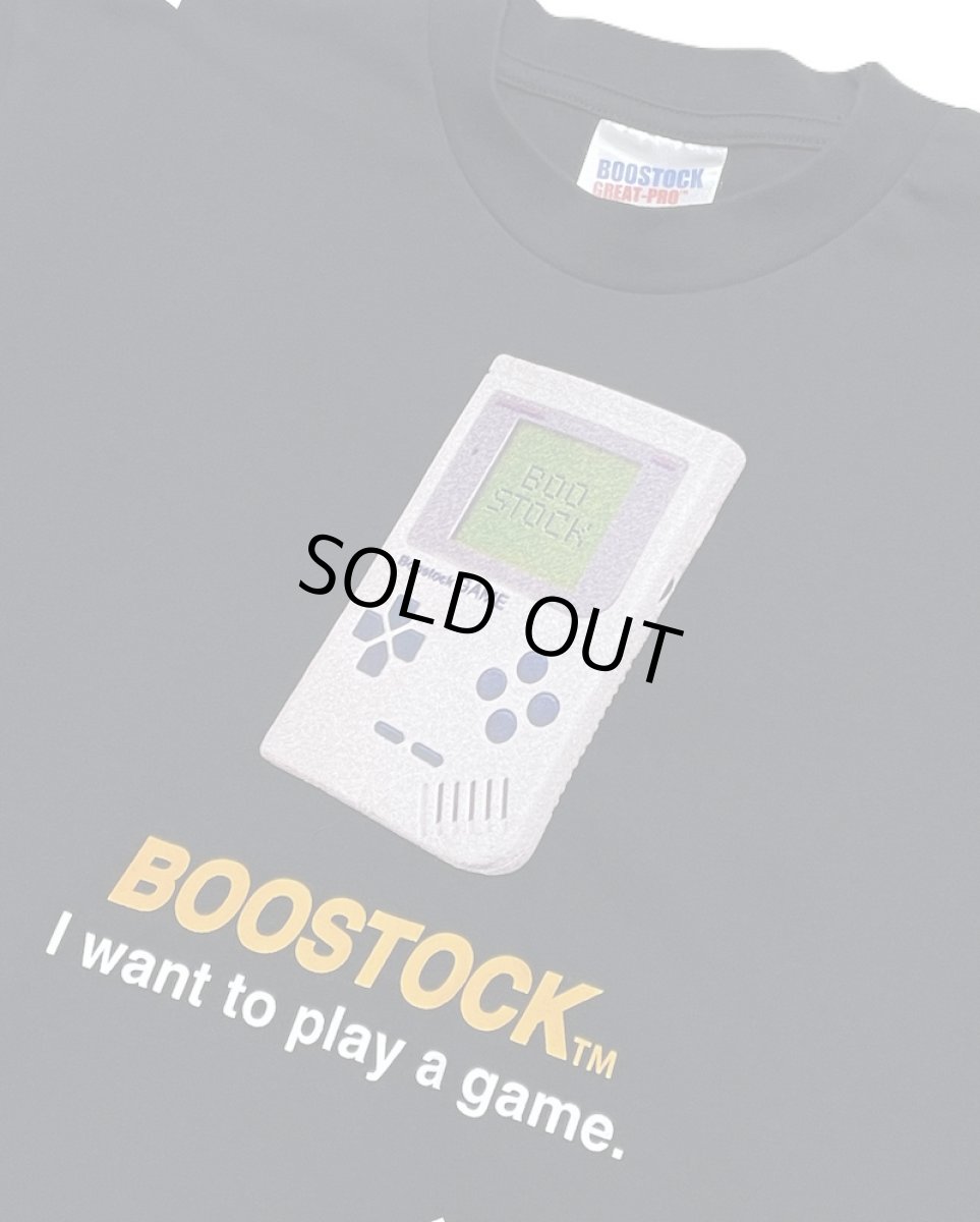 画像3: BOOSTOCK ブーストック GAME Tシャツ BLACK (110cm〜170cm) (3)