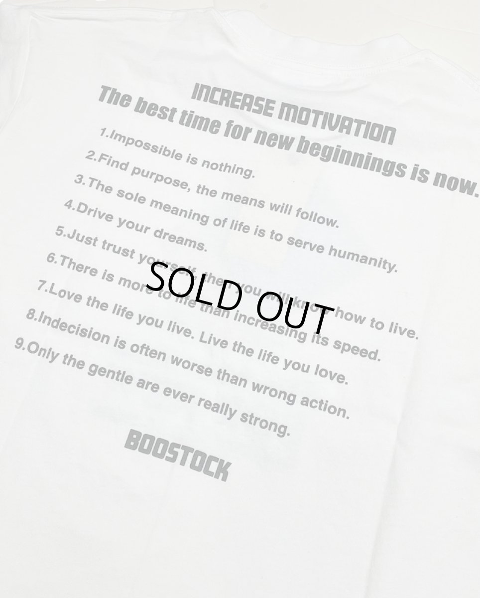 画像5: BOOSTOCK ブーストック NEW Tシャツ WHITE (110cm〜170cm) (5)