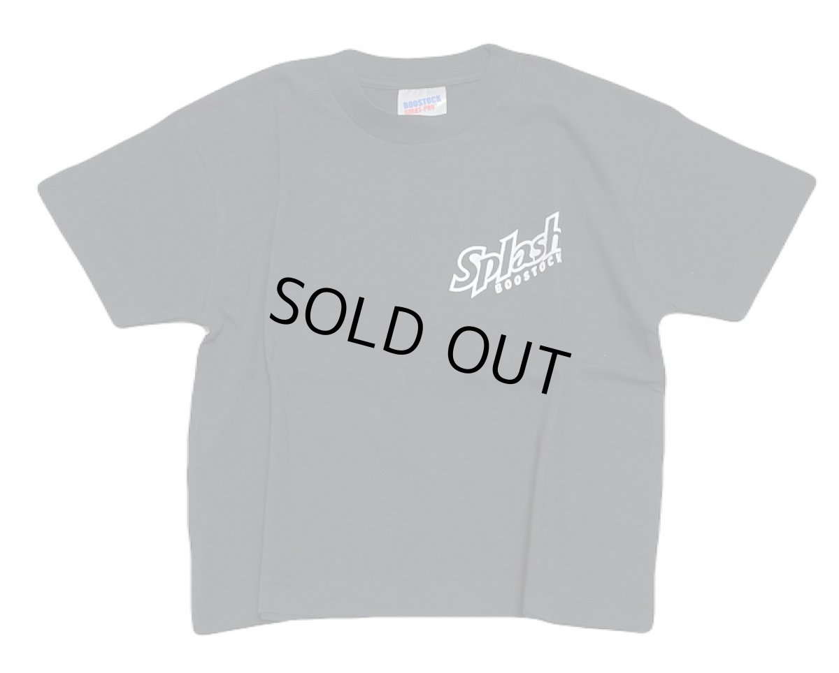 画像3: BOOSTOCK ブーストック splash Tシャツ BLACK (110cm〜170cm) (3)