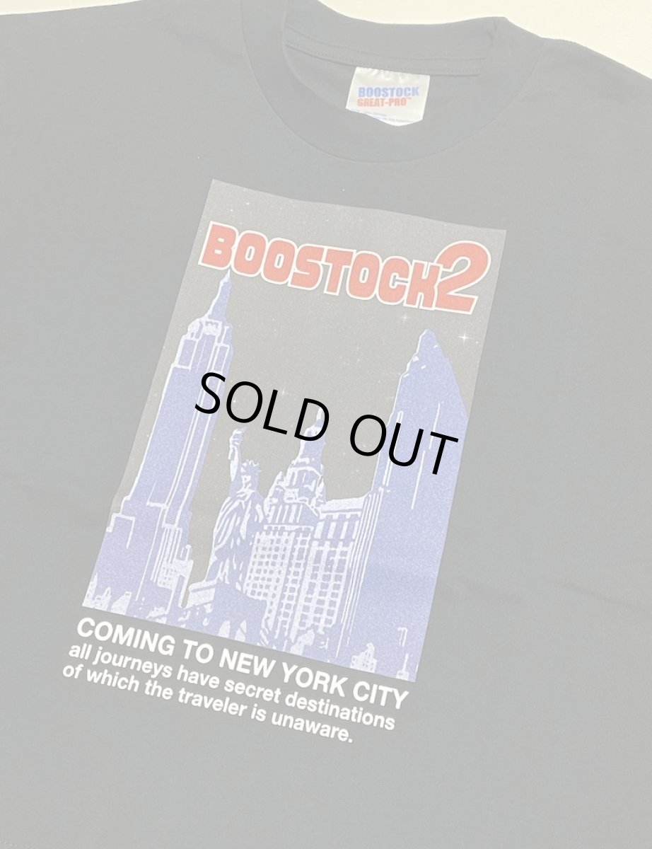 画像2: BOOSTOCK ブーストック NEWYORK Tシャツ BLACK (110cm〜170cm) (2)